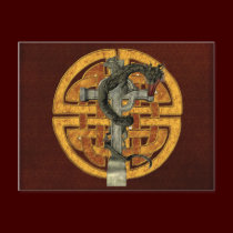 Dragon Cross postcards