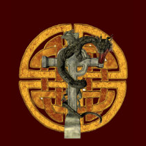 Dragon Cross t-shirts