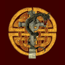 Dragon Cross t-shirts