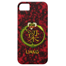 Dragon de monogramme de Liang Étuis iPhone 5