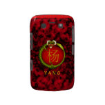 Dragon de monogramme de Yang coques case-mate