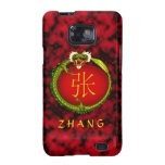Dragon de monogramme de Zhang coques case-mate