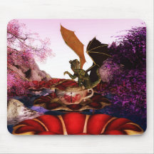 Dragon de Mousepad d'art de dragon d'imaginaire su Tapis De Souris