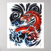 Dragon de tempête affiche