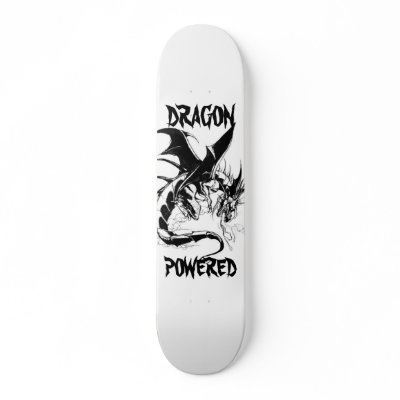 dragon, DRAGON, POWERED Skateboard by postwareminem