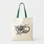 Dragon Drawing Tote Bag