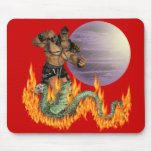 Dragon Fighter Mousepad