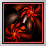 DRAGON-FIRE  LILIES posters