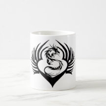 Dragon Heart Logo Mugs