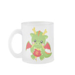 Dragon Holding Lantern Coffee Mugs