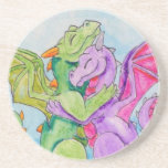 Dragon Hug Drink Coasters