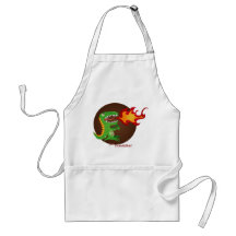 Dragon kids art by little t and M.E. Volmar Apron