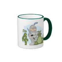 Dragon Knight 4th Birthday Mugs