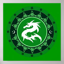 Dragon Knot 8 Print