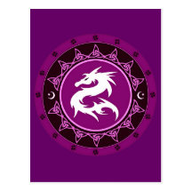 Dragon Knot 9 Postcards