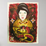 Dragon Lady Print
