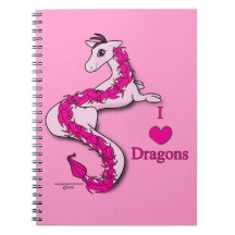 Dragon Love Spiral Notebook