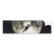 Dragon Moon Bumper Sticker