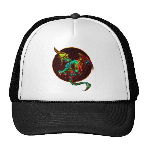 Dragon Moon Cap Trucker Hat