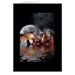 Dragon & Moon Greeting Card