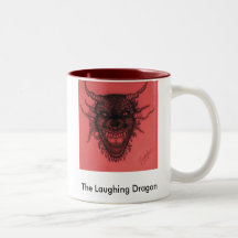 Dragon Mug Red - Lrg