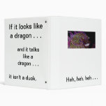 Dragon Notebook - If it looks like a dragon Binder