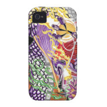 Dragon Of The Lotus iPhone 4/4S Tough Case iPhone 4 Covers