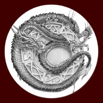 Dragon Ornamental stickers