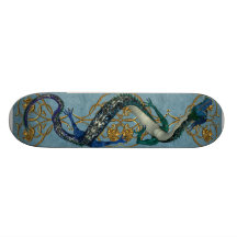 Dragon ornemental chinois planches à roulettes