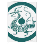 Dragon pattern 13 greeting cards