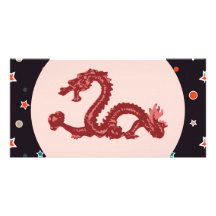 Dragon Photocarte Customisée
