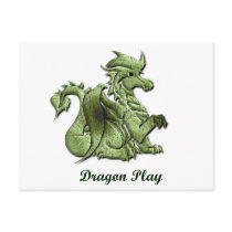 Dragon Play Postcard