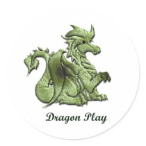Dragon Play Sticker