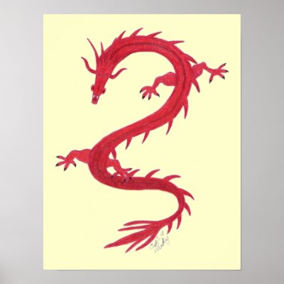 Dragon Poster by arianna9619