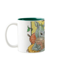 Dragon Reader Two-tone Mug