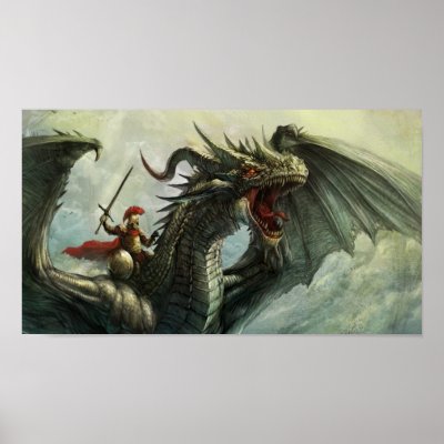 Dragon Rider, Poster by Ripper2009