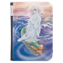 Dragon-riding Avalokitesvara Caseable Case Kindle Case