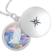 Dragon-riding Avalokitesvara Necklace