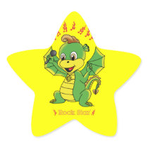 Dragon Rockstar™ Sticker