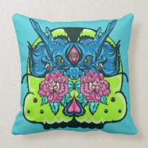 Dragon Skull MoJo Pillow