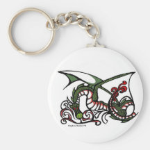 Dragon Smoke Keychain