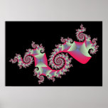 Dragon Squares Print