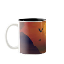 Dragon Sunset Mug