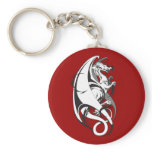 Dragon Tattoo Keychain