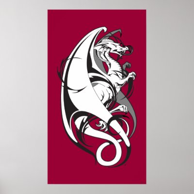 Dragon Tattoo Poster by kimchikawaii