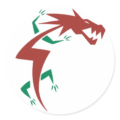 Dragon Tattoo Sticker by alternateworlds