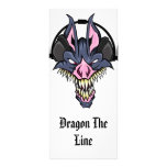 Dragon The Line- Professional Dj Rack Card rack cards