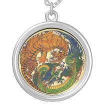 DRAGON TIGER necklaces