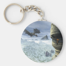 Dragon Tower Key Chain