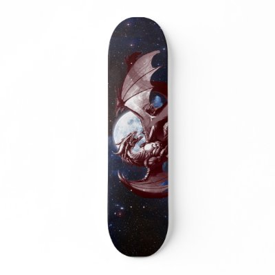 Dragon Warrior Skateboard by HANDPRINTS